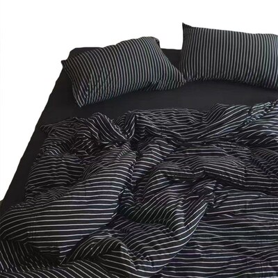 mono color sheet bedsheet bed Blinen spread cotton bed cover