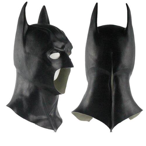The Dark Knight Rises Batman Mask 黑暗骑士蝙蝠侠面具乳胶头