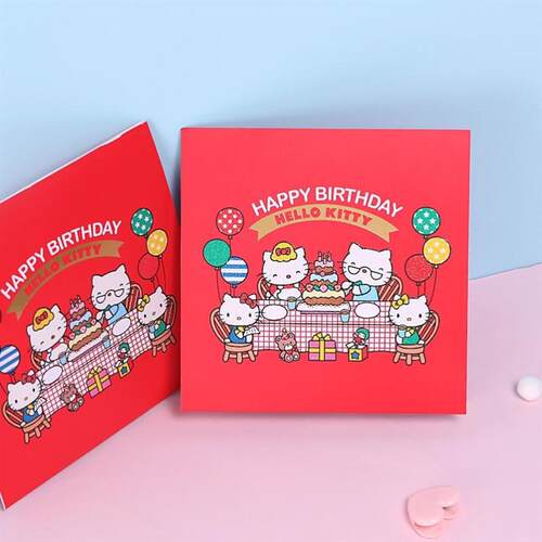 3D greeting card birthday cake  ChilJdrens Birthday Cards