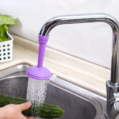 1Pc Silicone Kitchen Faucet Sprayers Water Shower Rotating T