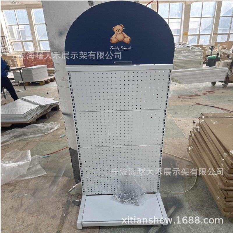 可移动小尺寸促销架中岛柜