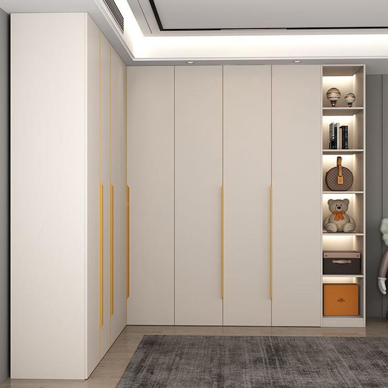 合UMD版奢式衣柜约家用卧室对开门衣橱小户型轻组储物柜简现代收