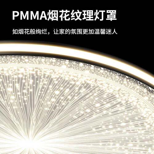 202105325新款烟花纹理漆工艺意式极灯简LED智烤能眼卧室灯中护山