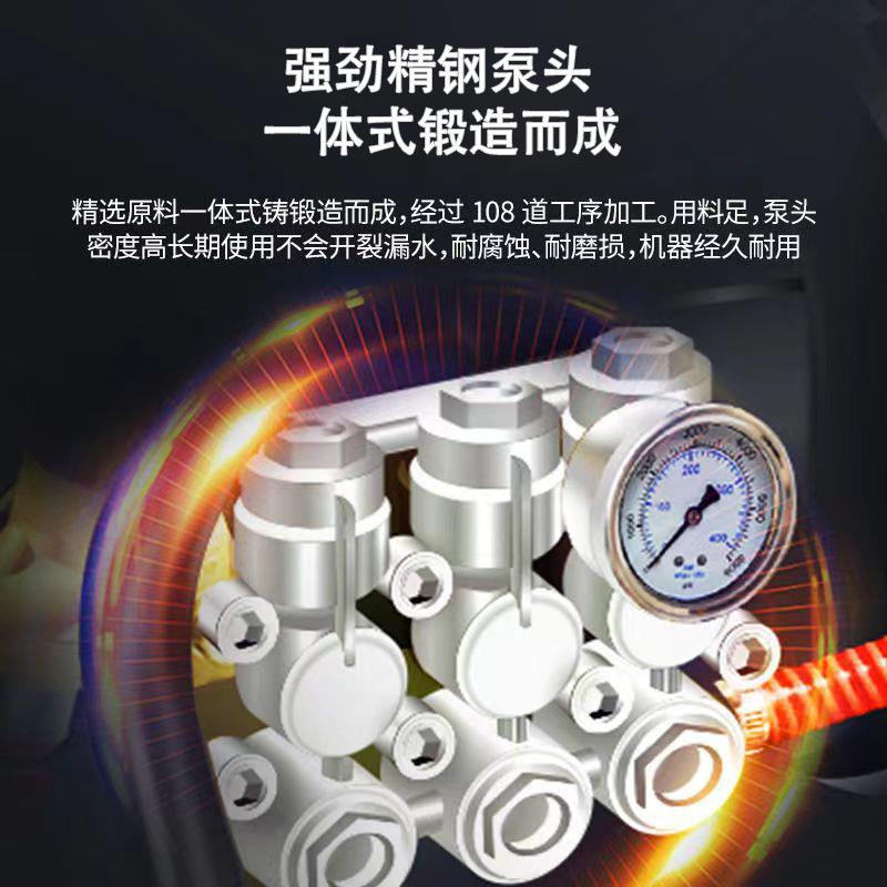 洗车机商高压r用公斤业工地喷砂除工锈a大功XHQ率清洗机洗车泵