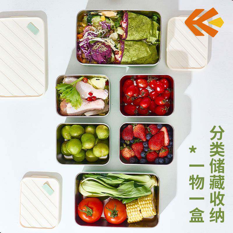 34不锈钢饭盒温贝塔双层餐便当盒保鲜盒午盒便0携密封套装袋学生