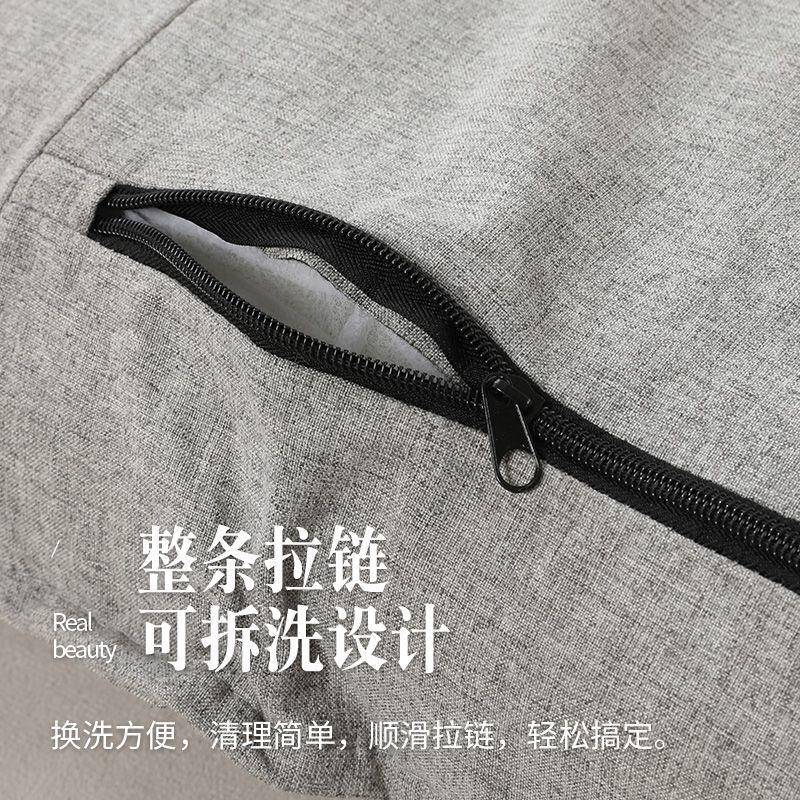 懒人沙发榻榻米卧室单人小沙发阳台躺椅可折叠床上地上靠背椅子
