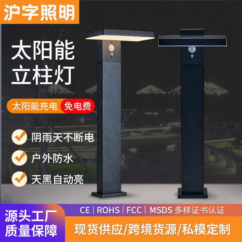 简约户外led草坪灯公园庭院小区别墅路灯花园景观地插草地灯跨境