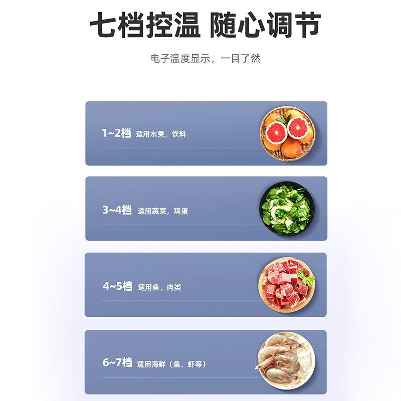 立冰保式鲜四开门冰柜大容量冷柜冷藏冷双冻633温厨房四门箱商用