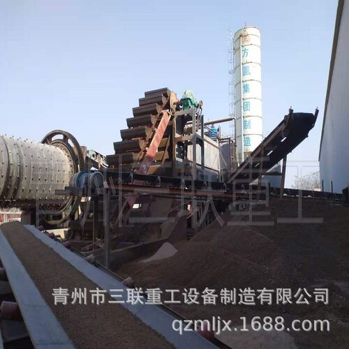 潍坊青州三联重工挖斗洗砂机