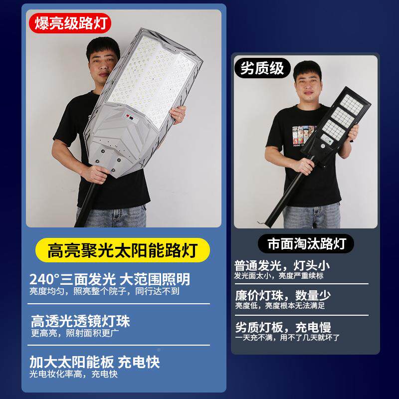 202JY-JGK-05跨体境爆太阳能灯款人感应照明灯户外防水院