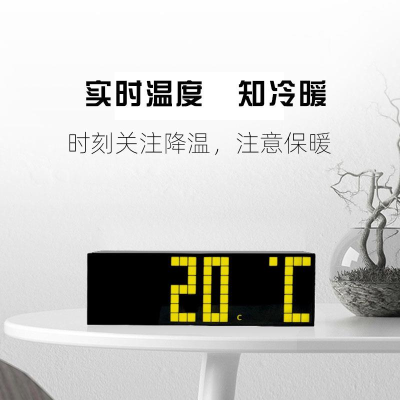 2025新款闹钟电子时钟儿童桌面创意led钟亚马逊台钟北欧简约挂钟