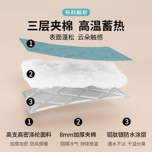 澡罩浴家帐用加厚夹棉浴冬天洗澡洗保暖保温浴室防水神器免UQH打