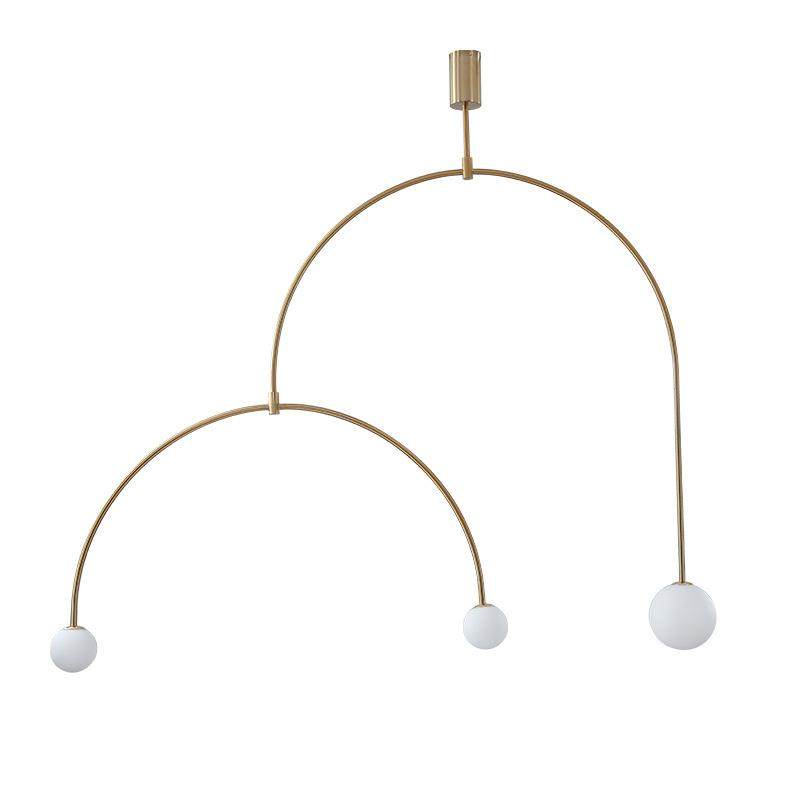 尤魅客厅灯餐厅展厅北欧后现代创意丹麦设计师橱窗简约鱼线吊灯,家装灯饰光源,智能吊灯,淘宝优惠券,粉丝福利购,淘宝优惠卷