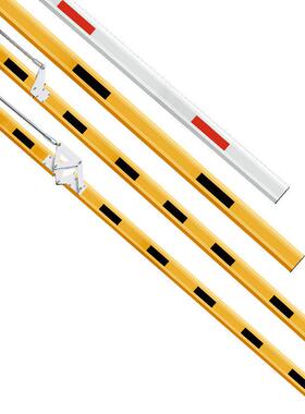 直杆栏杆道闸伸缩八角杆100x50100x4585x45车场收费起落杆栅栏