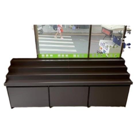 定制水果店台阶式货架阶梯货架生鲜水果货架展示架果蔬架子收银台