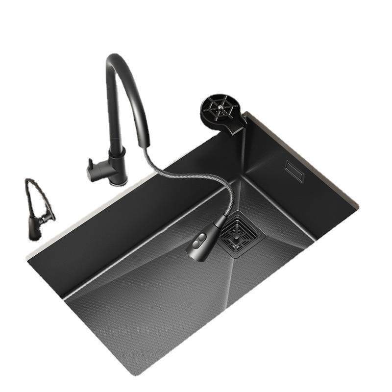 sus蜂窝厨房水槽大单槽家用特厚款304不锈钢压纹纳米洗菜池台上盆,家装主材,水槽单品,淘宝优惠券,粉丝福利购,淘宝优惠卷