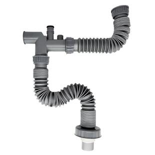 厨房垃圾处理器专用管套装粉碎机加厚耐高温防臭管防倒灌配件