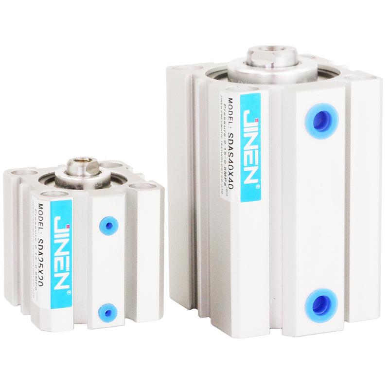 S厂家直销SDA薄型气缸方形DA63-5/10/20/30/450/0带磁-S非可标做