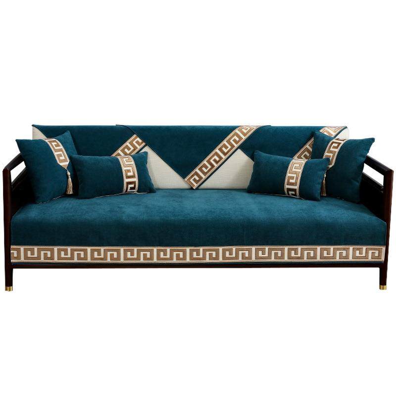 严选实木沙发垫红木坐垫中式新中式木沙发垫套罩四季通用,居家布艺,沙发套,淘宝优惠券,粉丝福利购,淘宝优惠卷