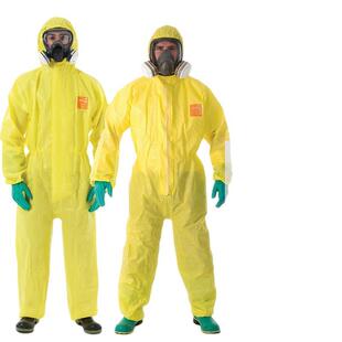 微护佳3000防化服连体全身带帽耐酸碱化学实验防护服防硫酸