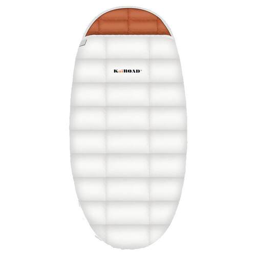 95cm加宽羽毛睡袋户外成人秋冬季白鸭羽绒睡袋露营野营加大睡袋