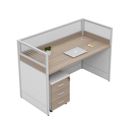 职员办公桌简约现代4人位财务桌椅办公室桌子屏风工位电脑桌卡座