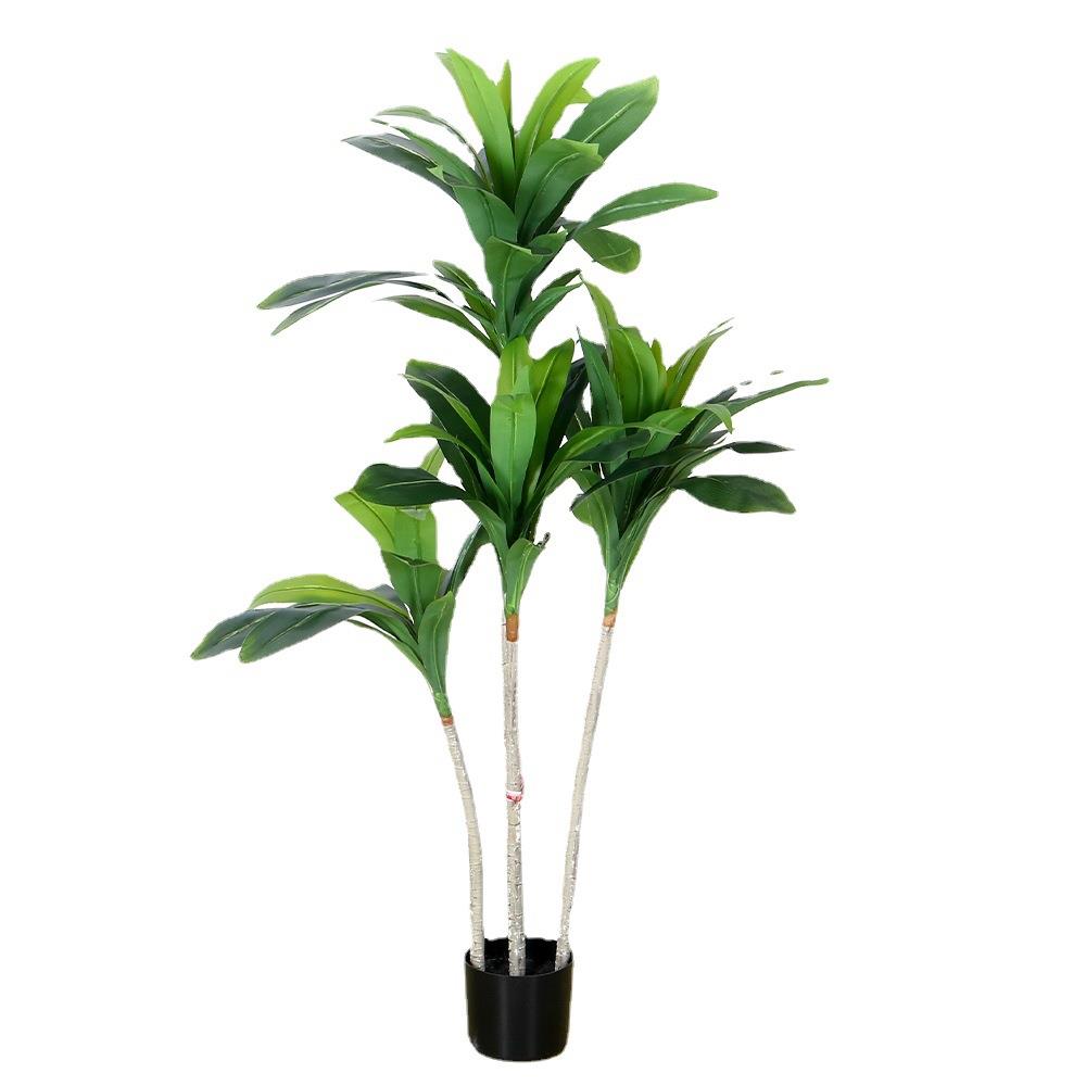 仿真巴西铁绿植盆栽大型落地家居室内装饰仿生巴西铁树植物盆栽