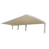 厂家钢膜结构小区停车棚汽车公交车站雨棚户外防晒遮阳遮雨