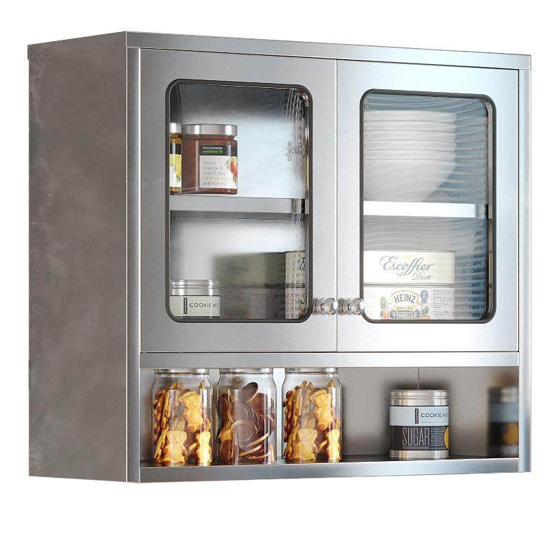 厨房304不锈钢吊柜201不锈钢碗柜阳台收纳吊柜盘碟储物柜浴室壁柜,商业/办公家具,办公储物柜,淘宝优惠券,粉丝福利购,淘宝优惠卷