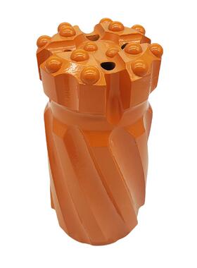 台车钻头矿用89液压螺纹凿岩球齿风钻头102冷压柱齿易返球齿钻头