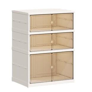 2025鞋柜家用门口室内鞋子收纳柜一体折叠透明鞋盒多层鞋架子抽拉