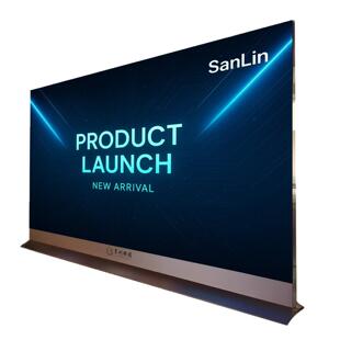 室内外可移动落地式软膜卡布灯箱售房中心展厅广告牌定制立式灯箱