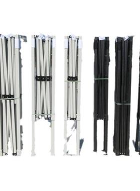 户外折叠广告帐篷白色婚庆遮阳雨棚摆摊伸缩展销停车夜市烧烤