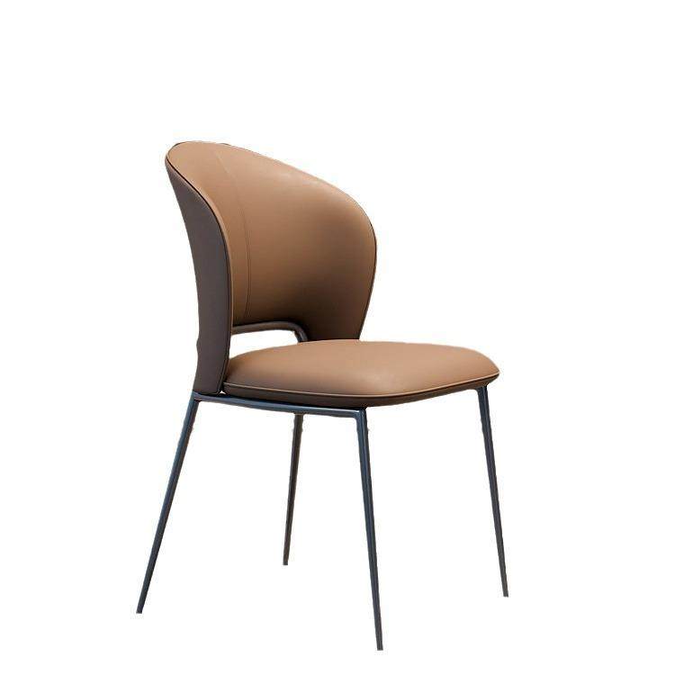 极简餐椅家用意式轻奢极简高级感凳子家用意式真皮椅设计师椅子,住宅家具,餐椅,淘宝优惠券,粉丝福利购,淘宝优惠卷