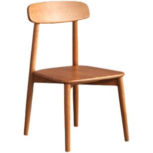 北美黑胡桃木餐椅家用现代靠背椅家具全实木椅子原木餐桌椅纯实木