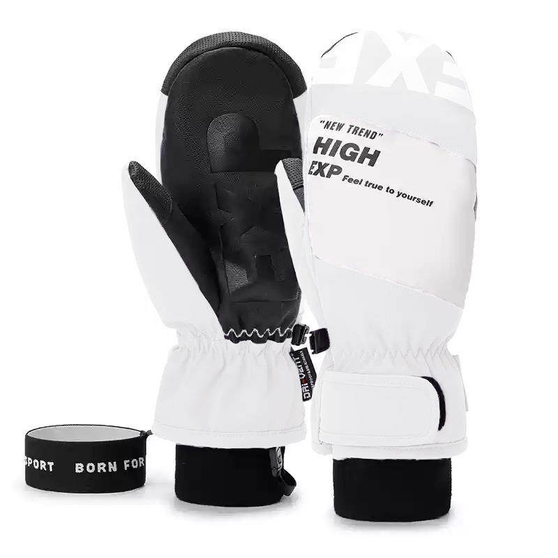 至高新品专业单板滑雪手套男女可触屏可放雪卡防水分指刻滑手闷子