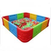 幼儿园室内海洋球围栏轮滑运动户外护栏塑料波波池游乐场游戏沙池