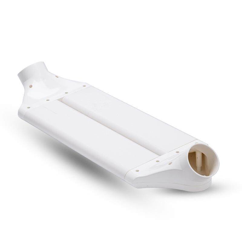 新风系统管道过梁器横梁通风扁管80/110/160mm风机管道变径过梁器