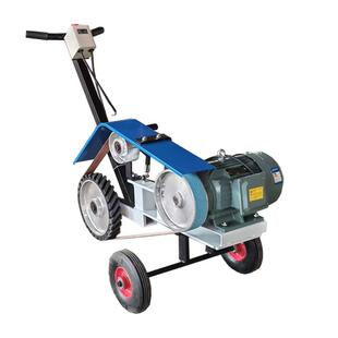 手推式砂带机小推车移动打磨机打磨毛刺钢板表面处理焊缝焊点打磨