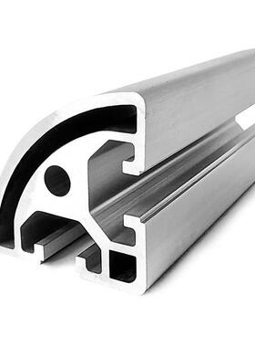 供应4040R铝型材铝合金自动化设备机架转角包边半圆4040R铝型材