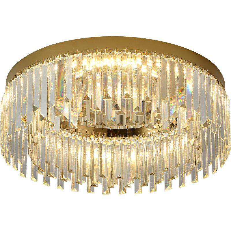 卧室灯LED水晶吸顶灯轻奢小客厅灯具现代简约室内房间主灯具照明,家装灯饰光源,客厅吸顶灯,淘宝优惠券,粉丝福利购,淘宝优惠卷