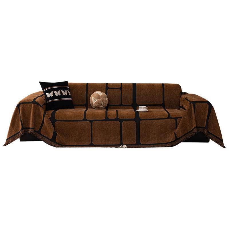 2025新款沙发巾四季通用耐脏沙发毯一片式沙发垫子雪尼尔沙发盖布,居家布艺,沙发套,淘宝优惠券,粉丝福利购,淘宝优惠卷