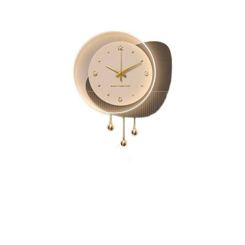 轻奢餐厅壁画时钟表意式极简客厅背景墙面装饰画高级感创意挂灯画,家居饰品,现代装饰画,淘宝优惠券,粉丝福利购,淘宝优惠卷