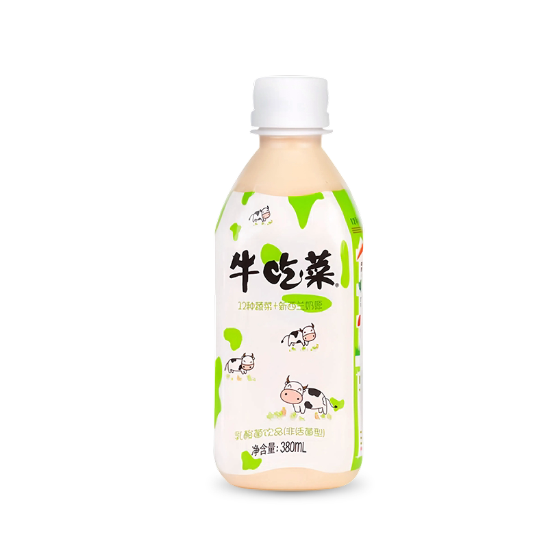 贝奇牛吃菜儿童乳酸菌饮品胡萝卜含乳饮料
