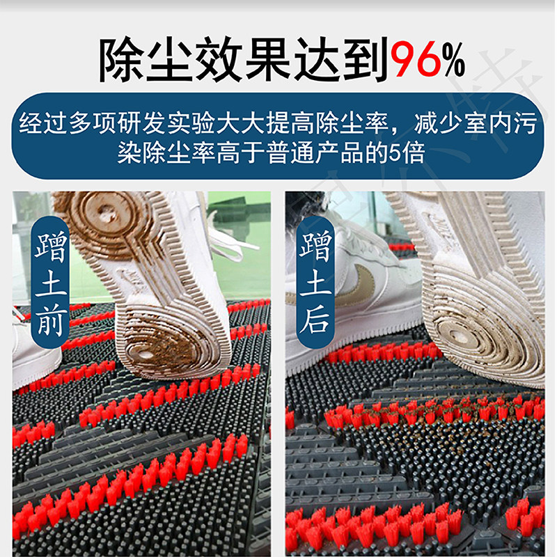 室外防滑蹭土进门地垫入户门前门口脚垫塑料门垫户外防水商用地毯