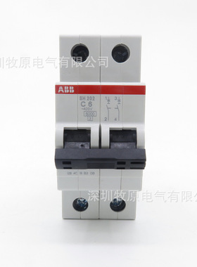 ABB微型断路器SH200 2P 6KA空气开关SH202-D40 2CDS212001R0401
