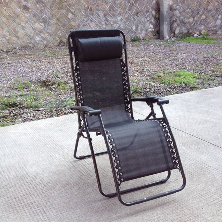 豪华加宽折叠躺椅居家办公室午休躺椅户外旅游特斯林休闲折叠椅