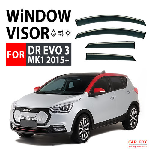 适用EVO3Windowvisor晴雨挡