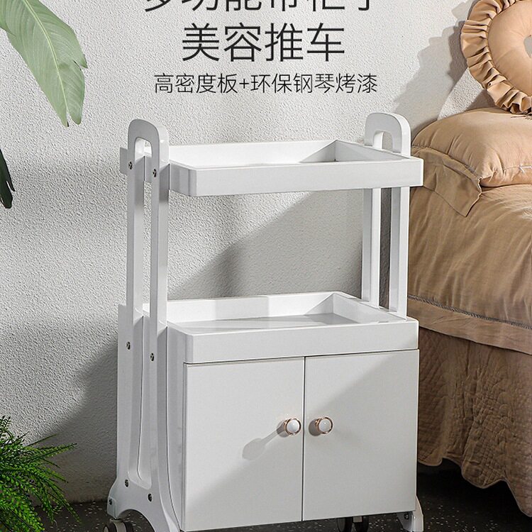 美容推车美容院小推车多功能带柜子美甲纹绣移动置物tω