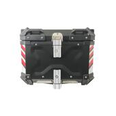 80L 22L 100L铝合金摩托车电瓶车收纳后备箱尾箱 55L 65L 45L